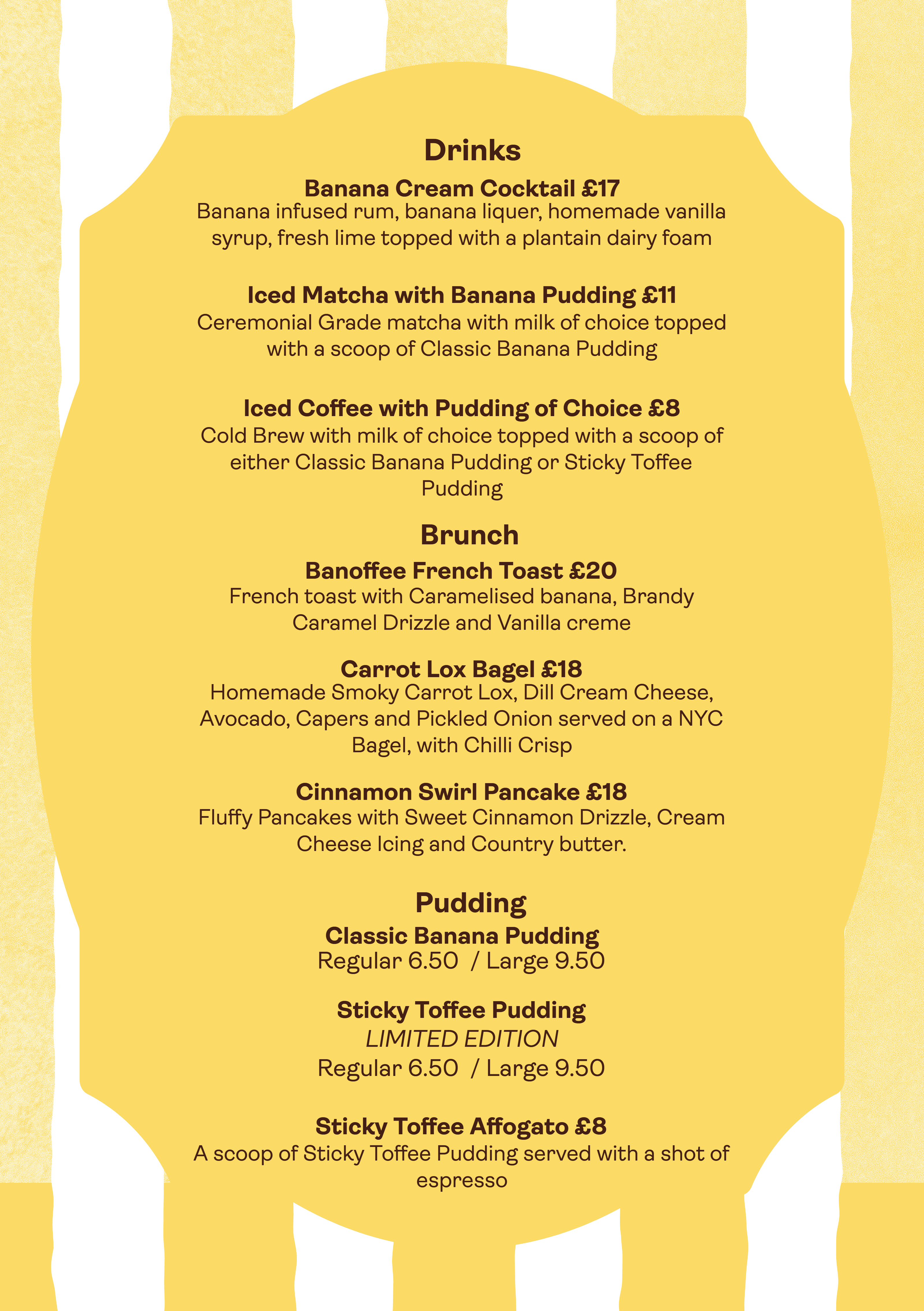 Café Ciel Menu Page 2